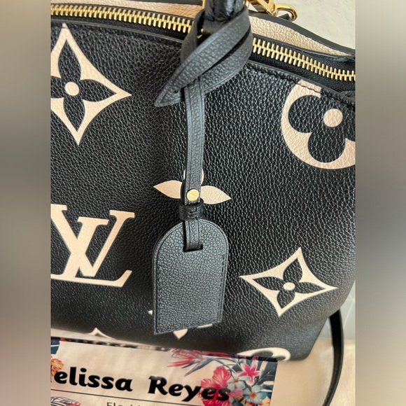 Louis Vuitton Grand Palais Bicolor Monogram Empreinte Black Beige - Picture 3 of 16